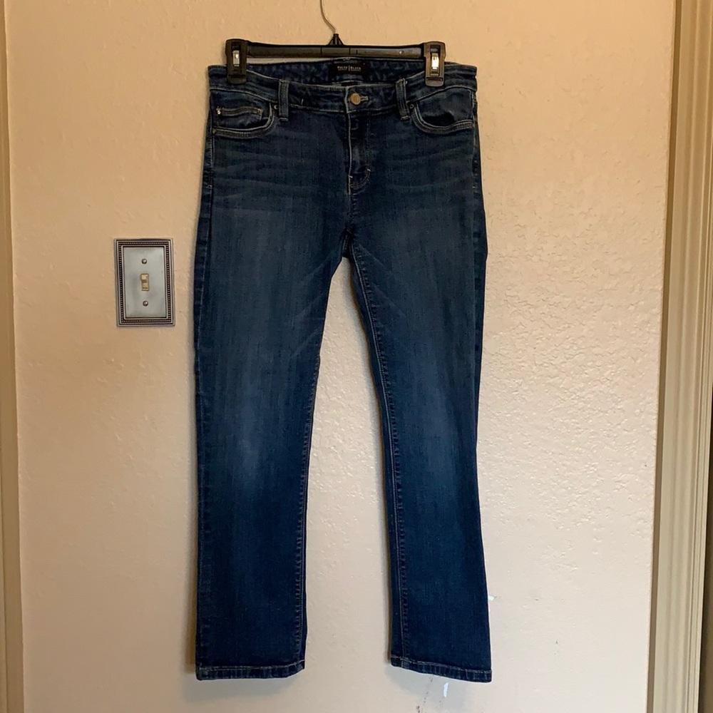 WHBM crop leg jeans - size 6